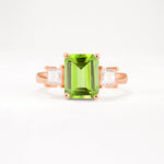 SR12583 Peridot Ring - Additional view