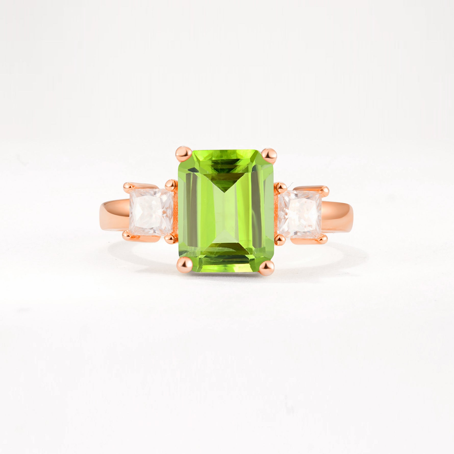 SR12583 Peridot Ring - Additional view