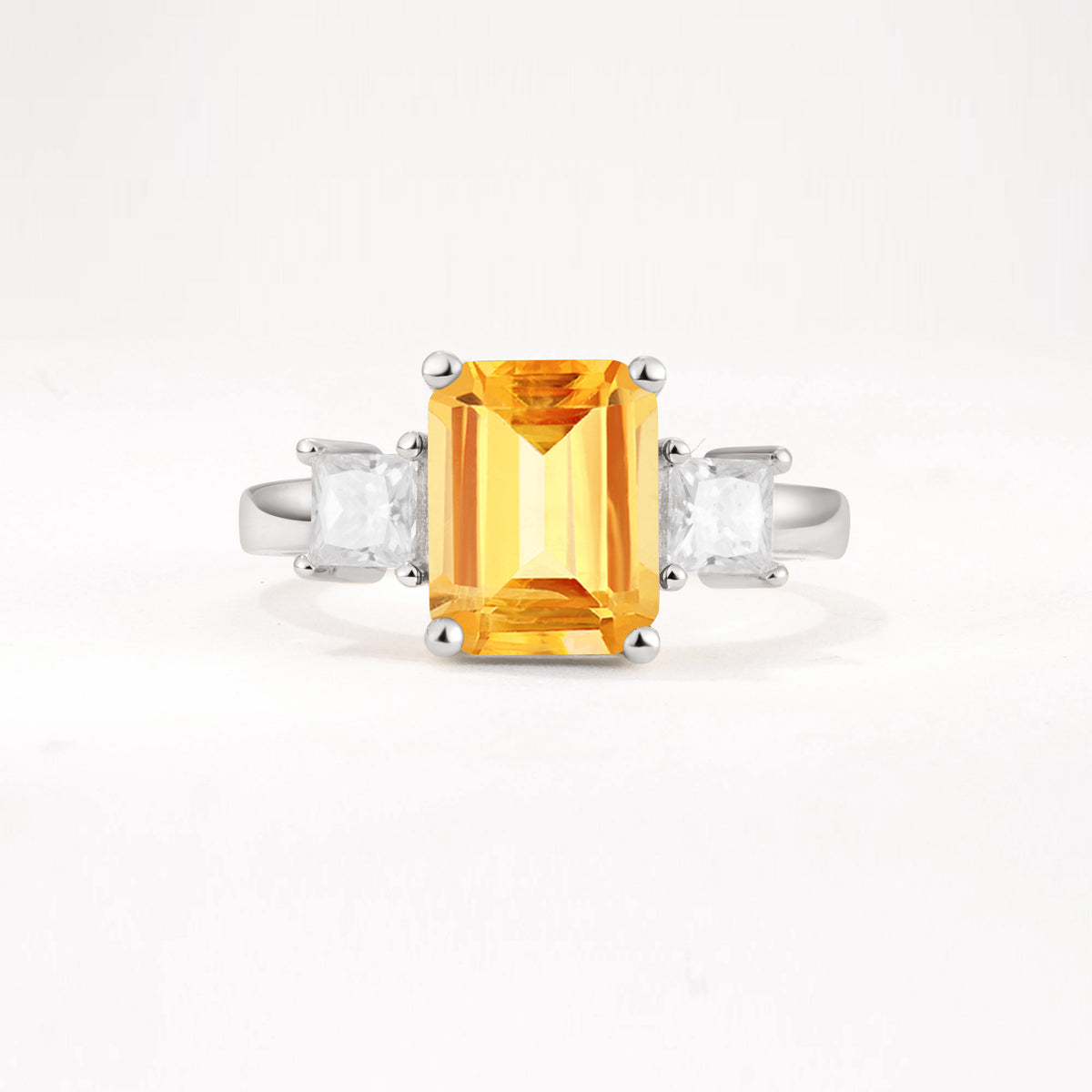 SR12583 Citrine Ring - Additional view