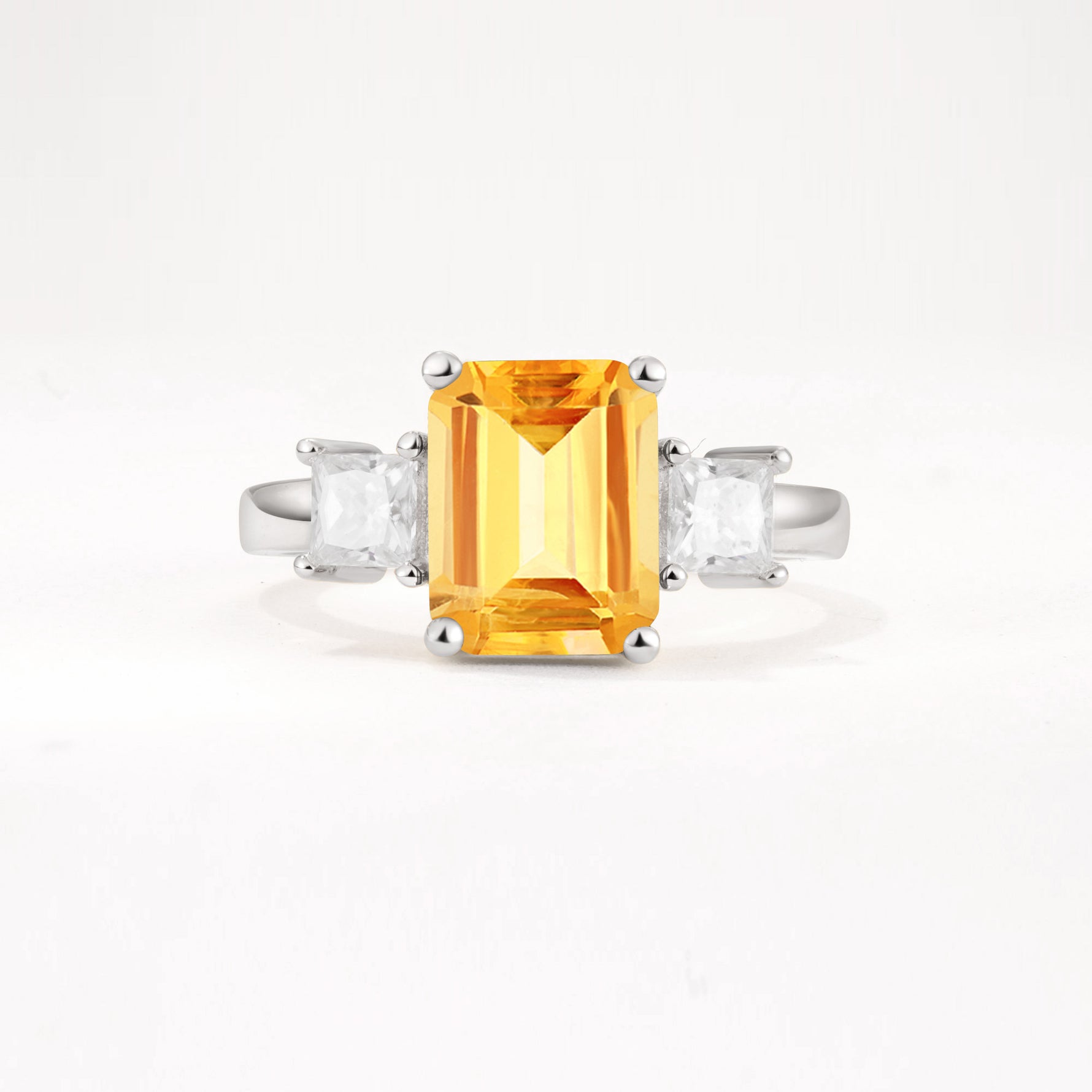 SR12583 Citrine Ring - Additional view