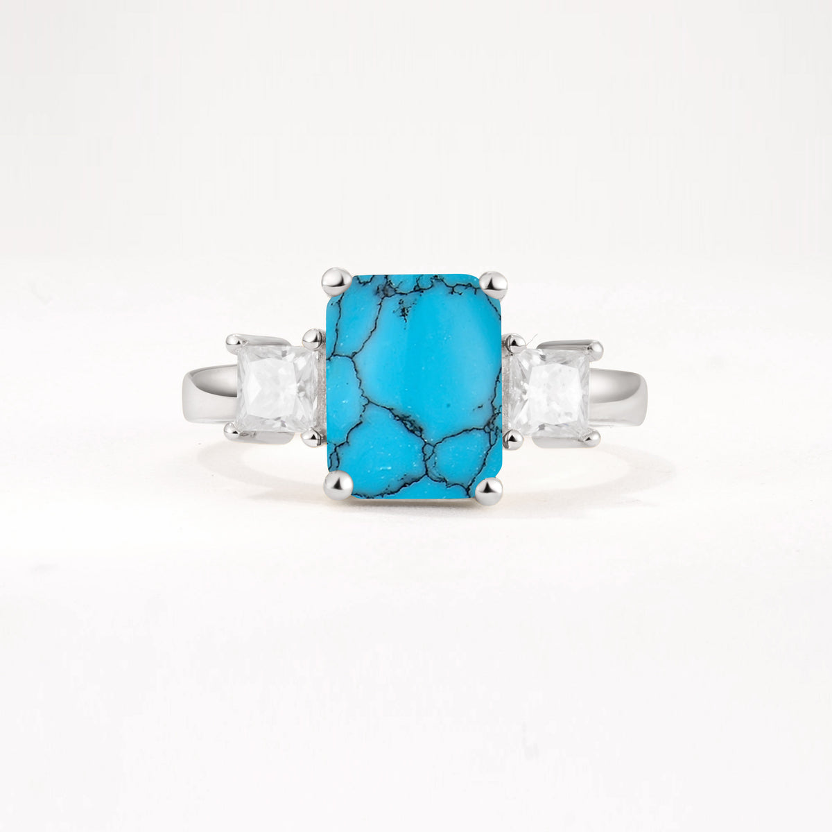 SR12583 Turquoise Ring - Additional view