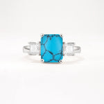 SR12583 Turquoise Ring - Additional view