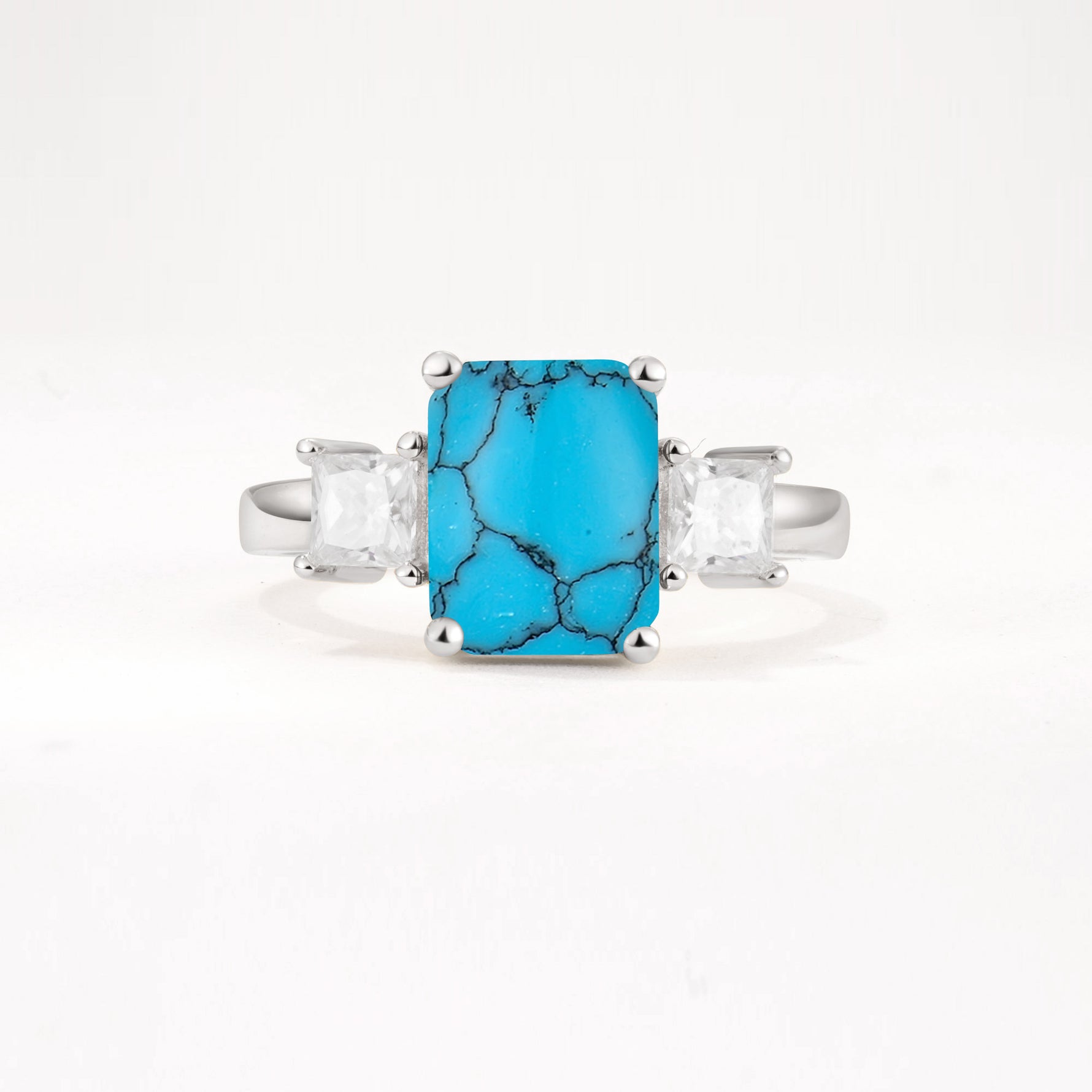 SR12583 Turquoise Ring - Additional view
