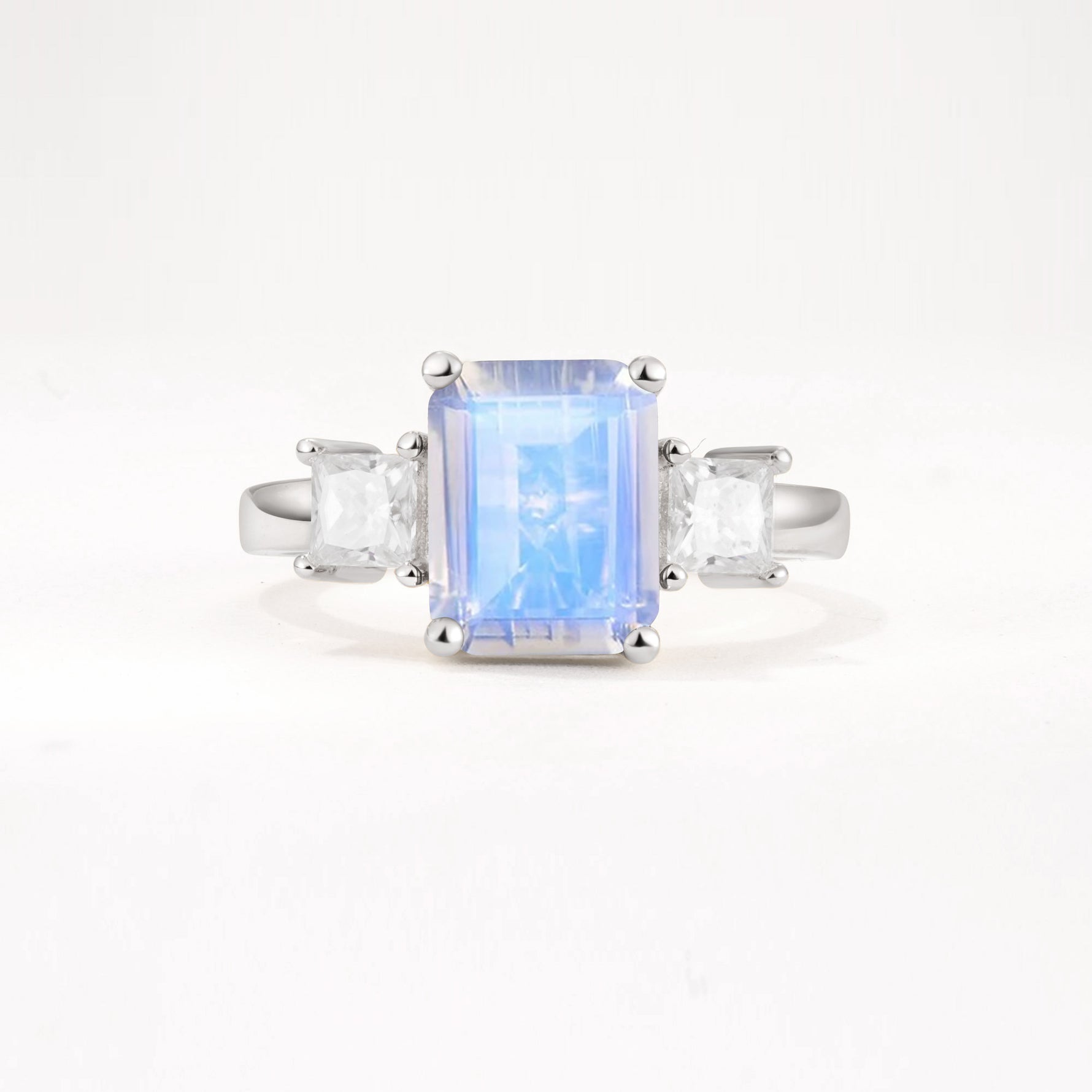 SR12583 Moonstone Ring - Additional view