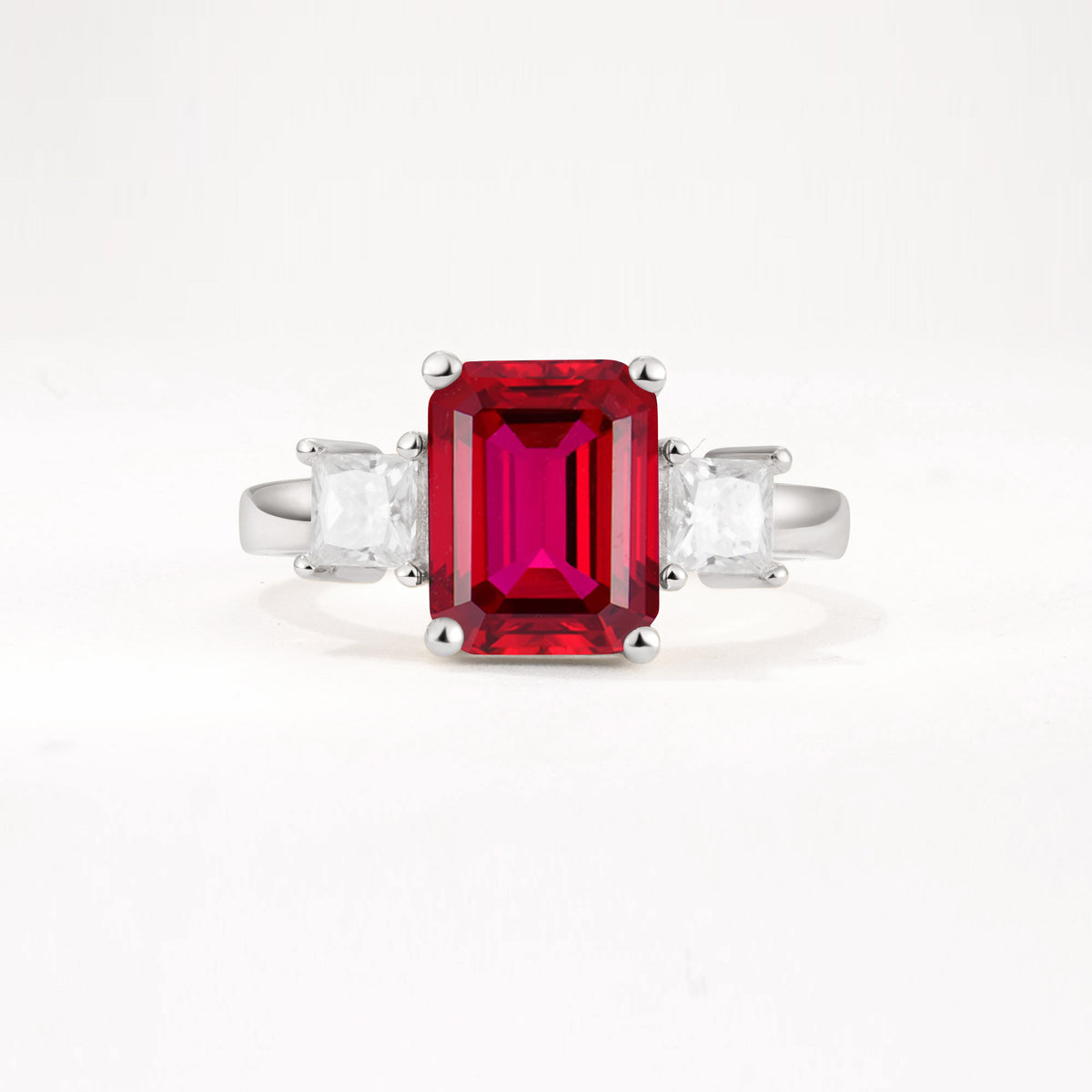 SR12583 Ruby Ring - Additional view