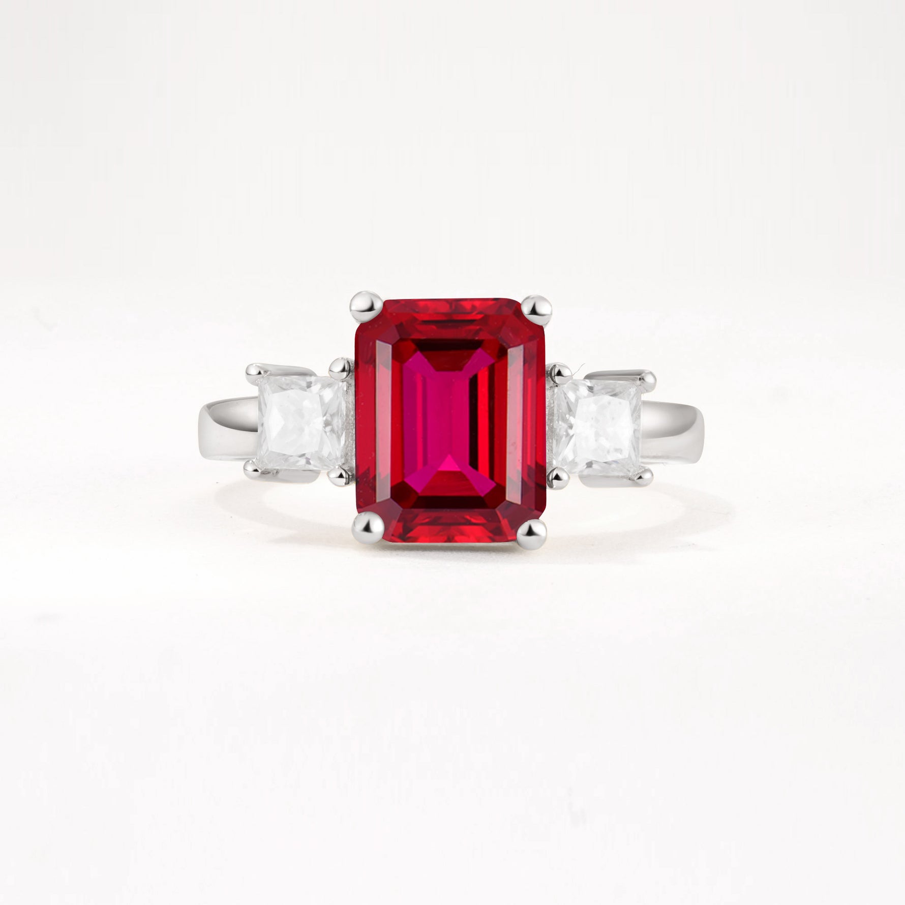 SR12583 Ruby Ring - Additional view