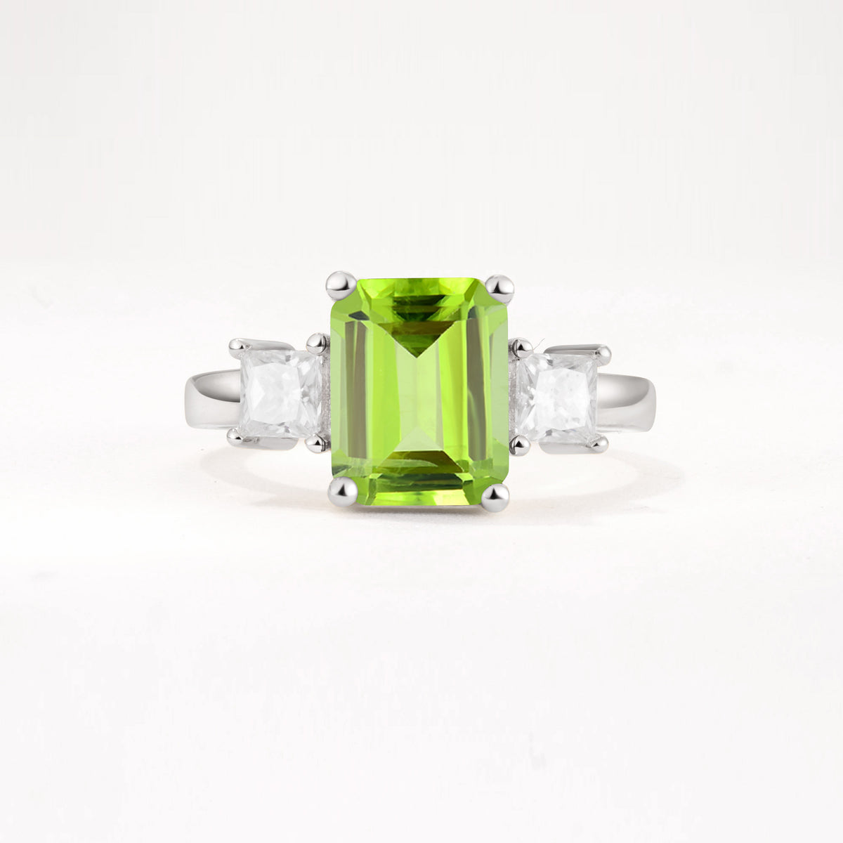 SR12583 Peridot Ring - Additional view