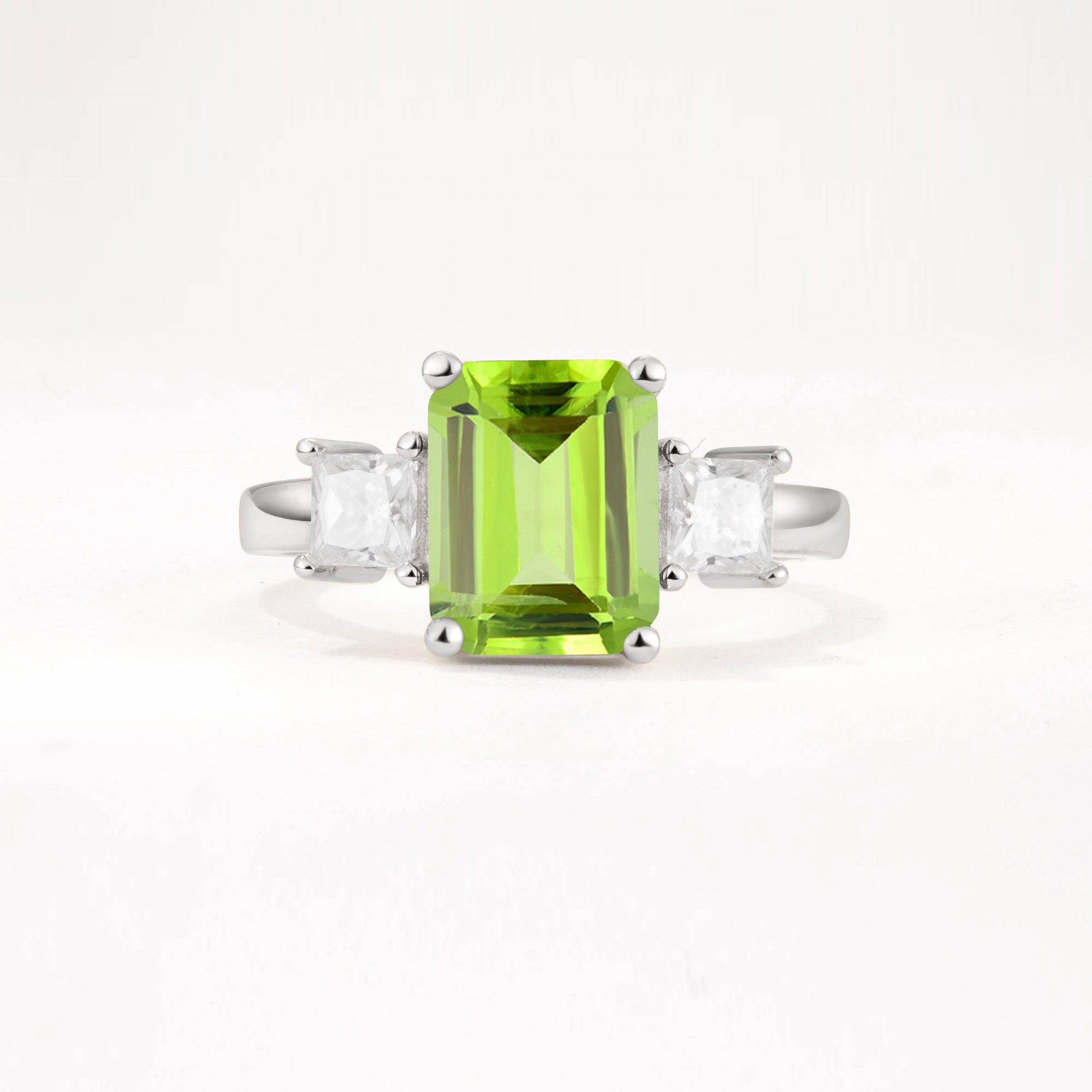 SR12583 Peridot Ring - Additional view