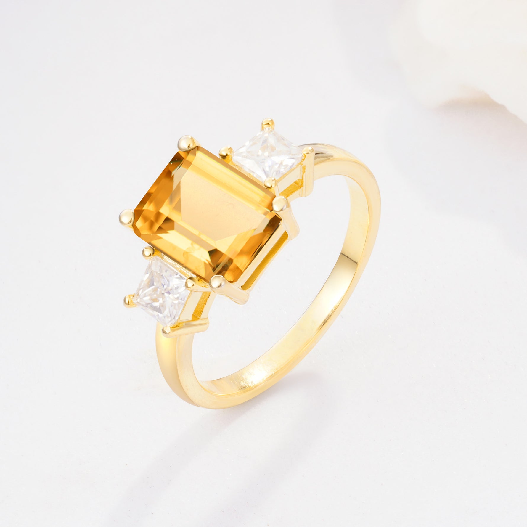SR12583 Citrine Ring - Additional view