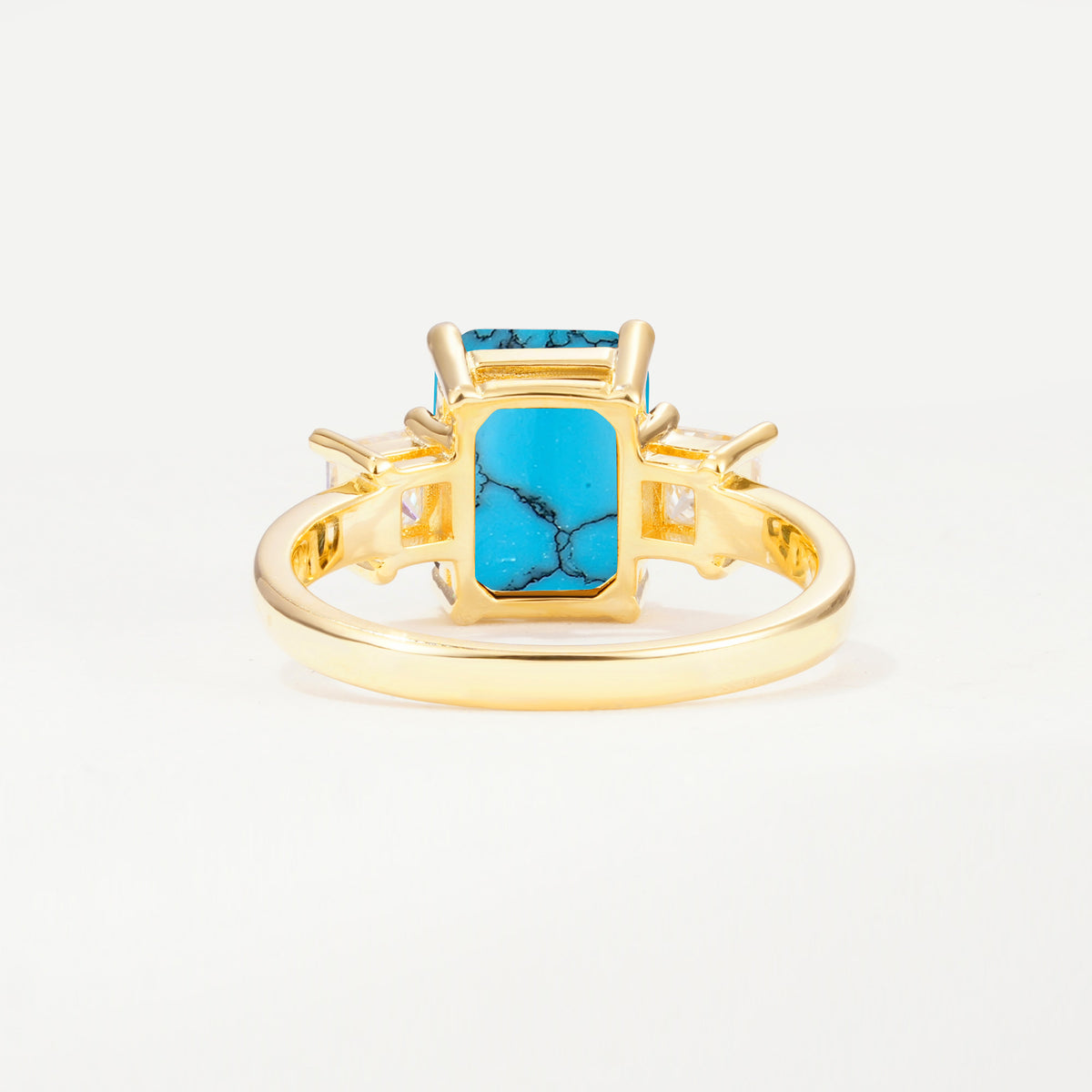 SR12583 Turquoise Ring - Additional view
