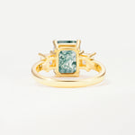 SR12583 Moss Agate Ring - Additional view
