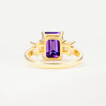 SR12583 Amethyst Ring - Additional view