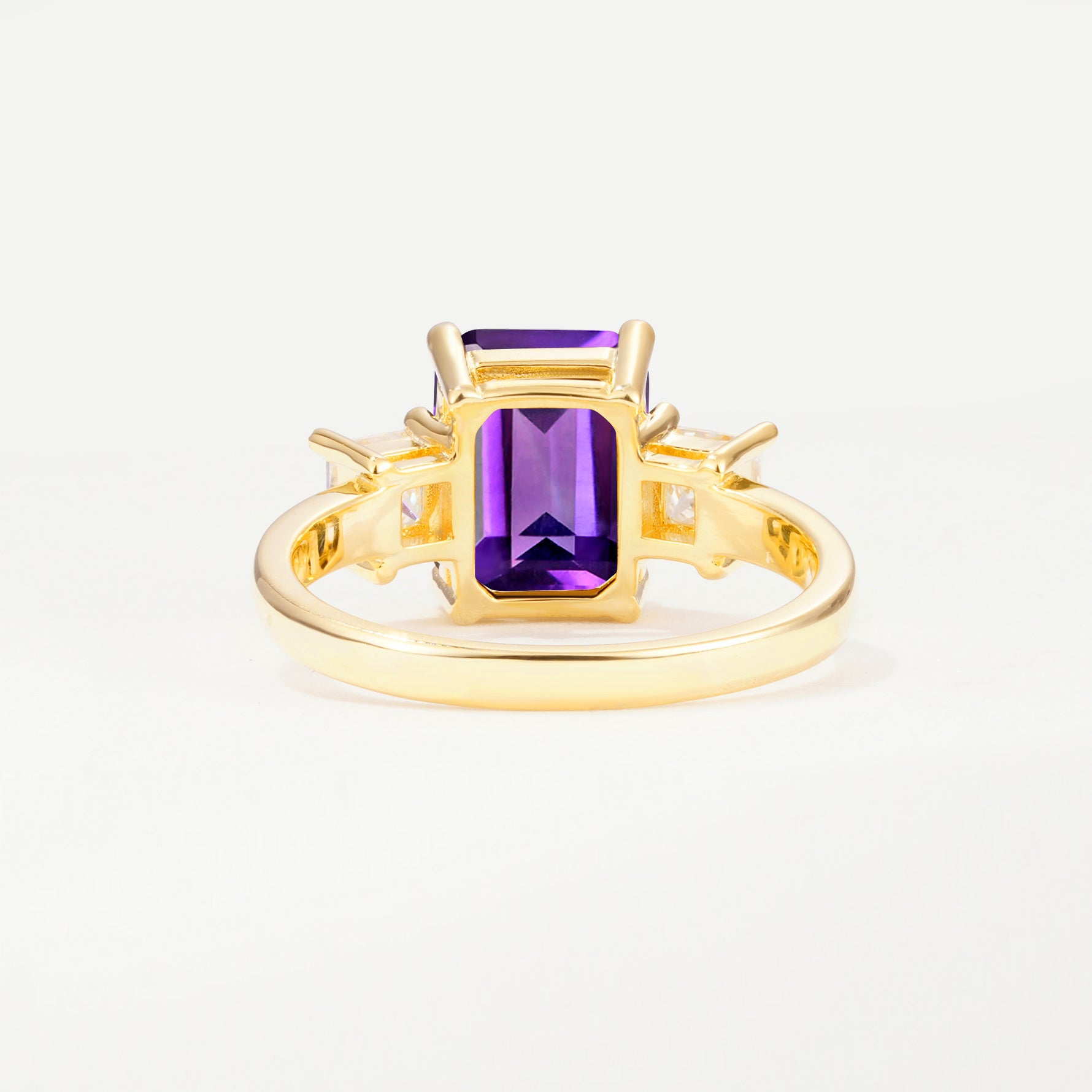 SR12583 Amethyst Ring - Additional view