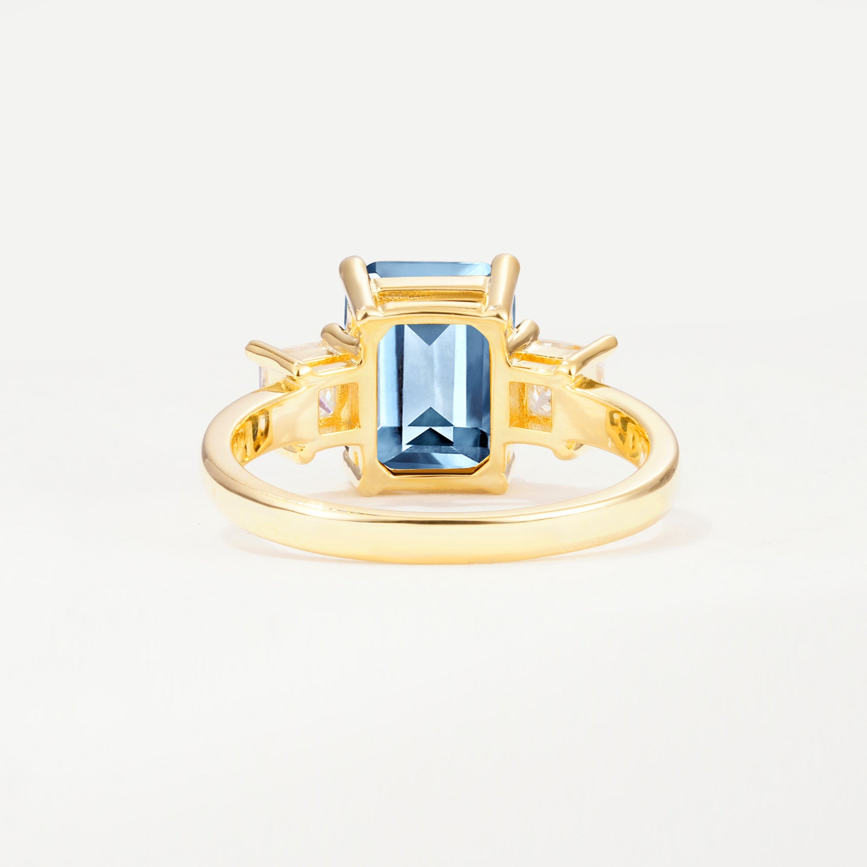 SR12583 Aquamarine Ring - Additional view
