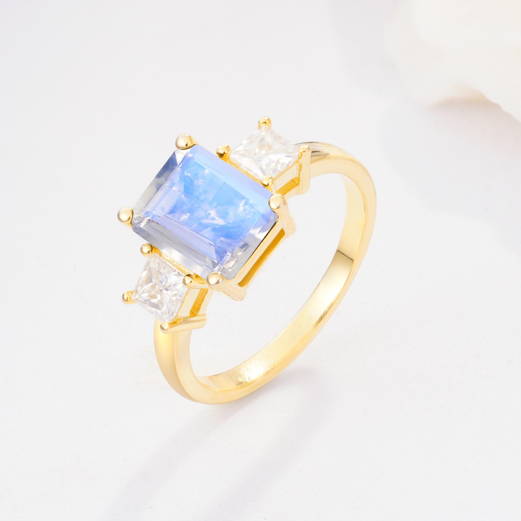 SR12583 Moonstone Ring - Additional view