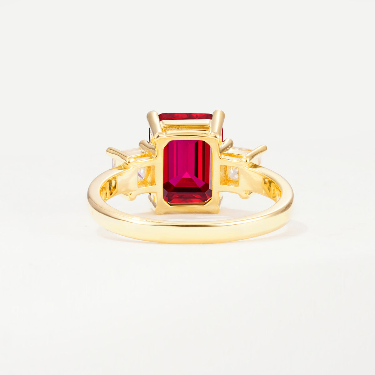 SR12583 Ruby Ring - Additional view