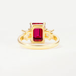 SR12583 Ruby Ring - Additional view