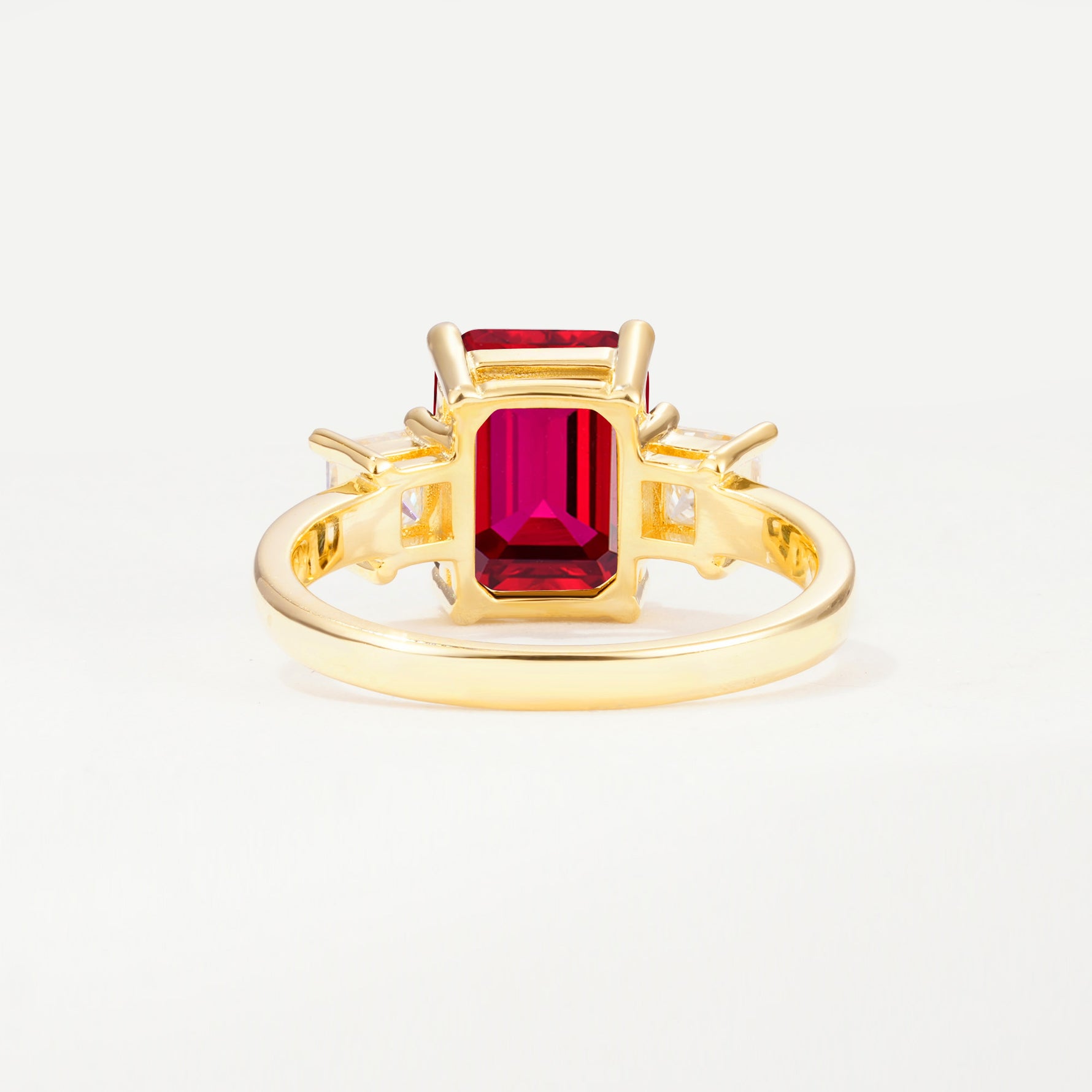 SR12583 Ruby Ring - Additional view