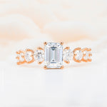 SR12633 Moissanite Ring - Additional view