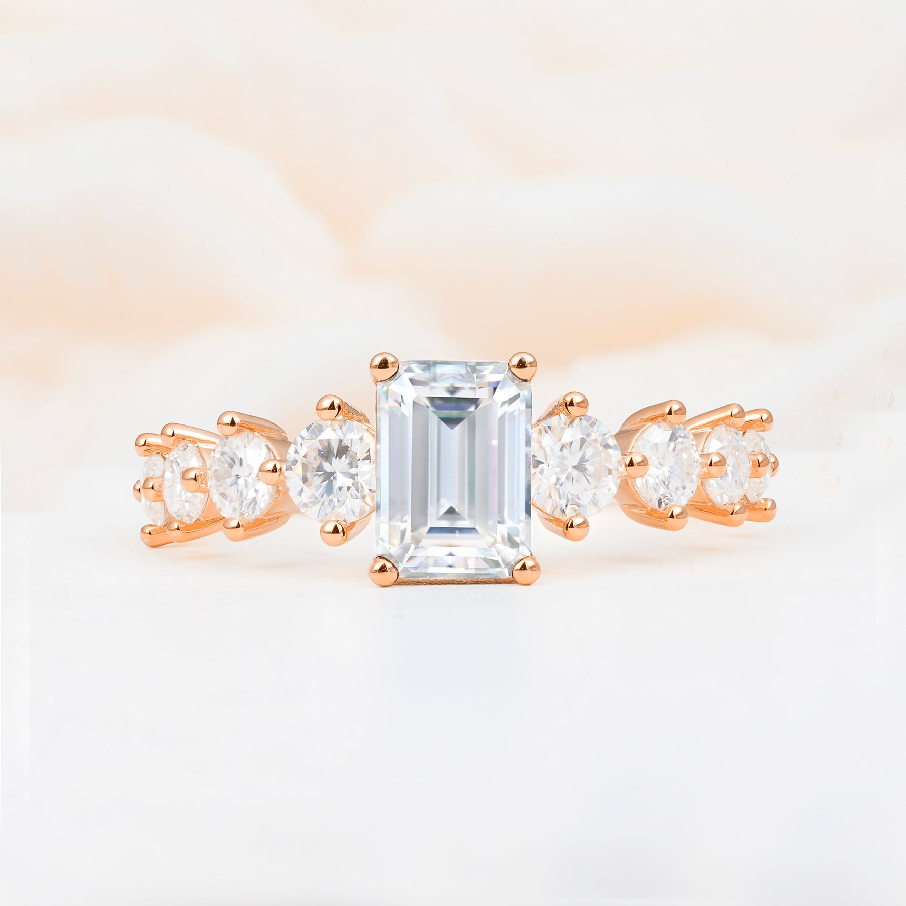 SR12633 Moissanite Ring - Additional view