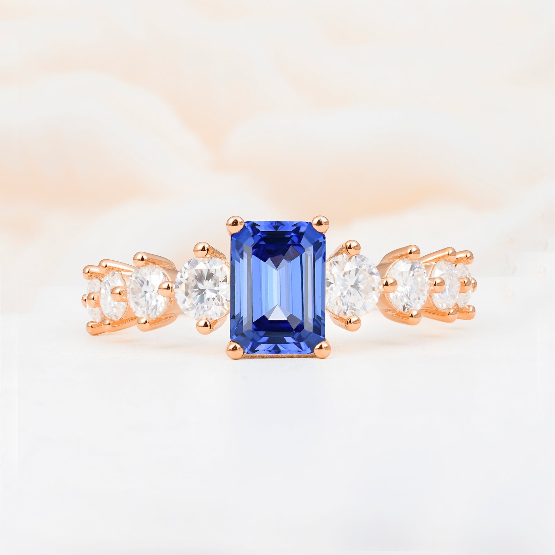 SR12633 Sapphire Ring - Additional view