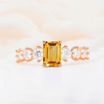 SR12633 Citrine Ring - Additional view