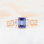SR12633 Tanzanite Ring - Additional view