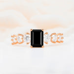 SR12633 Black Onyx Ring - Additional view