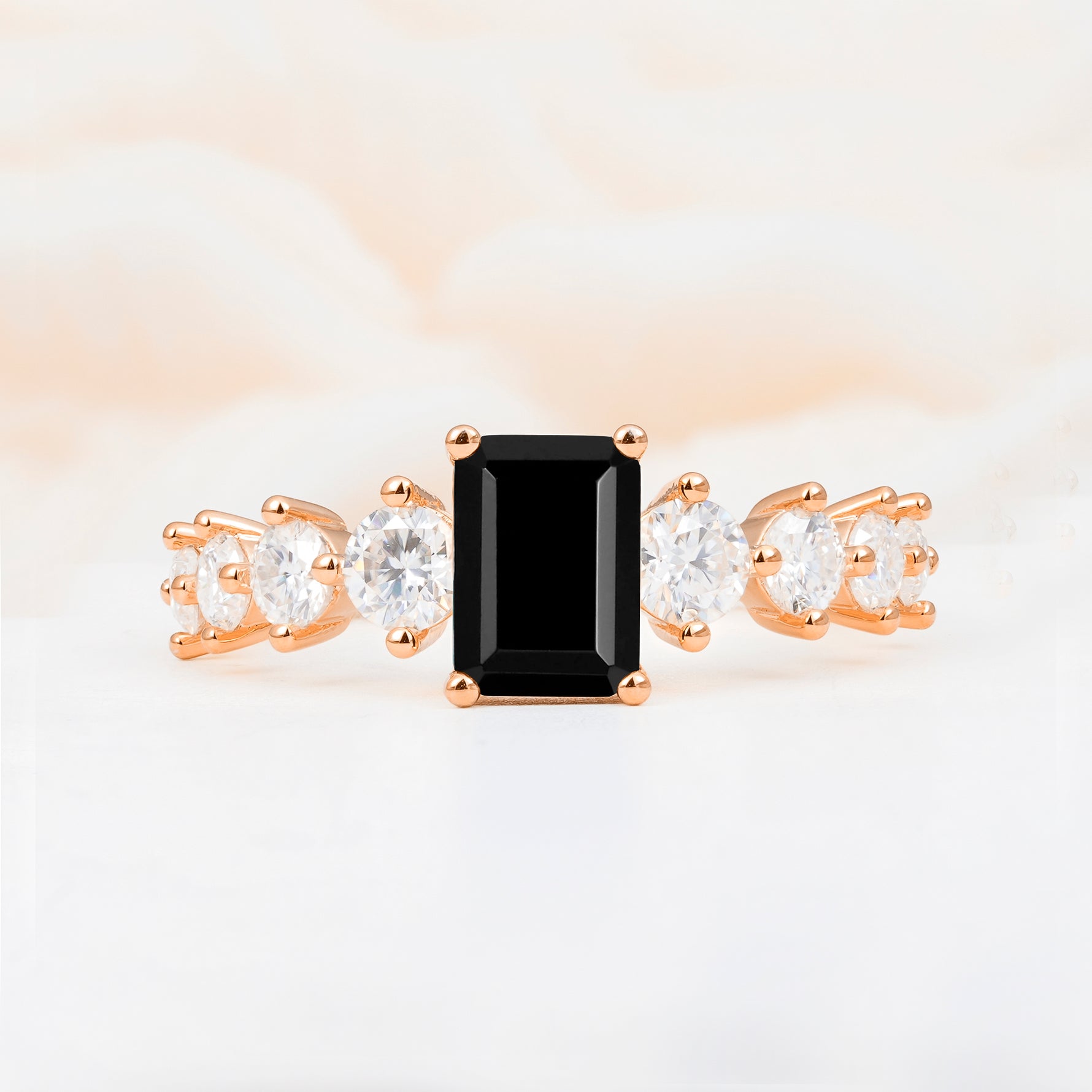 SR12633 Black Onyx Ring - Additional view