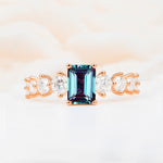 SR12633 Alexandrite Ring - Additional view
