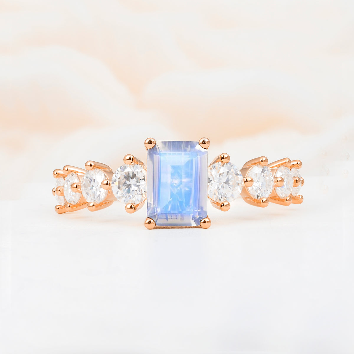 SR12633 Moonstone Ring - Additional view
