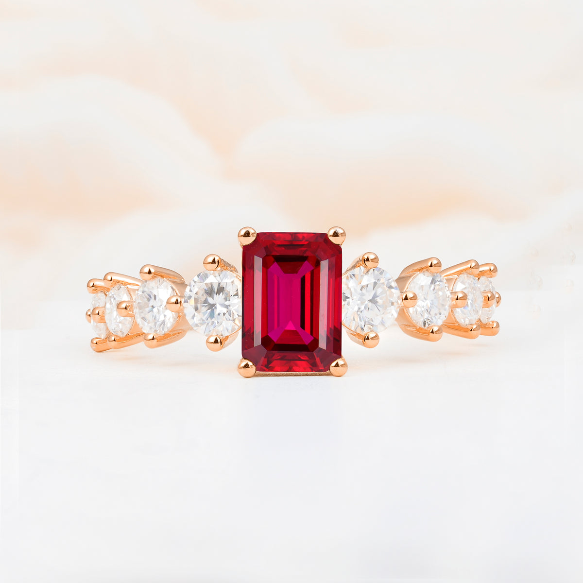 SR12633 Ruby Ring - Additional view
