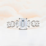 SR12633 Moissanite Ring - Additional view