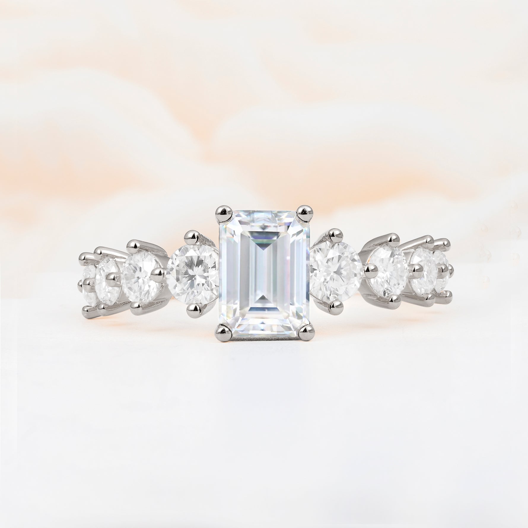 SR12633 Moissanite Ring - Additional view