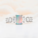 SR12633 Fire Opal Ring - Additional view