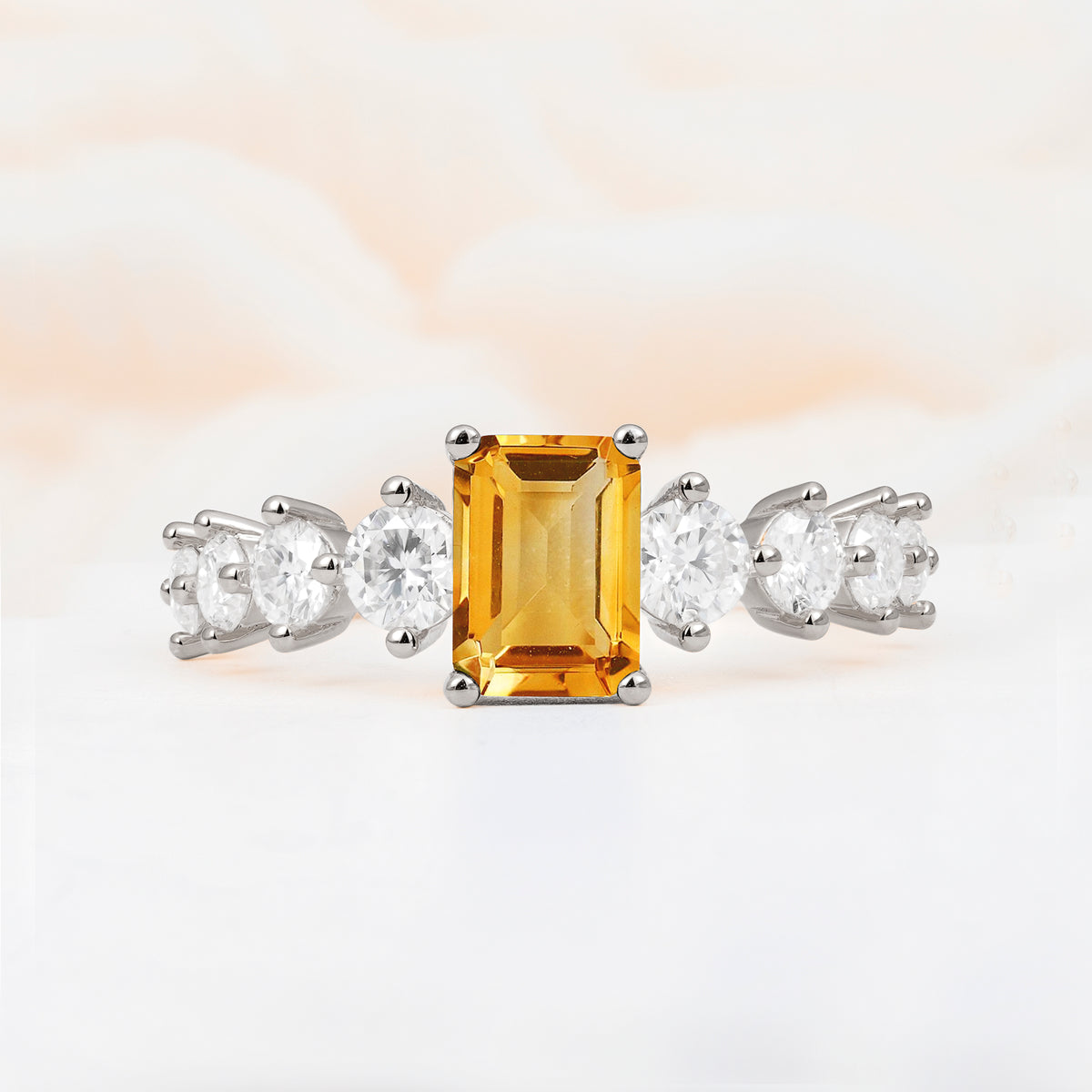 SR12633 Citrine Ring - Additional view