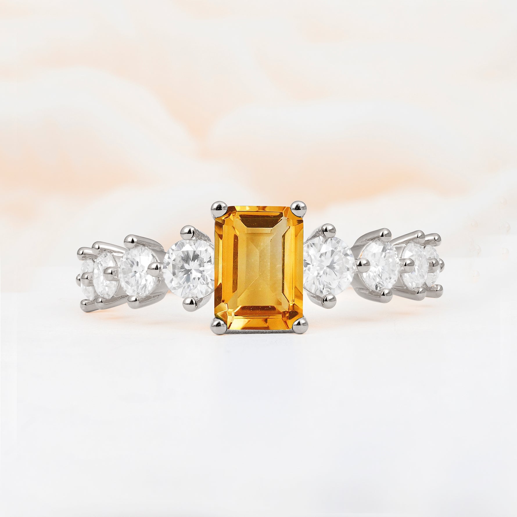 SR12633 Citrine Ring - Additional view