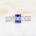 SR12633 Tanzanite Ring - Additional view