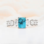 SR12633 Turquoise Ring - Additional view