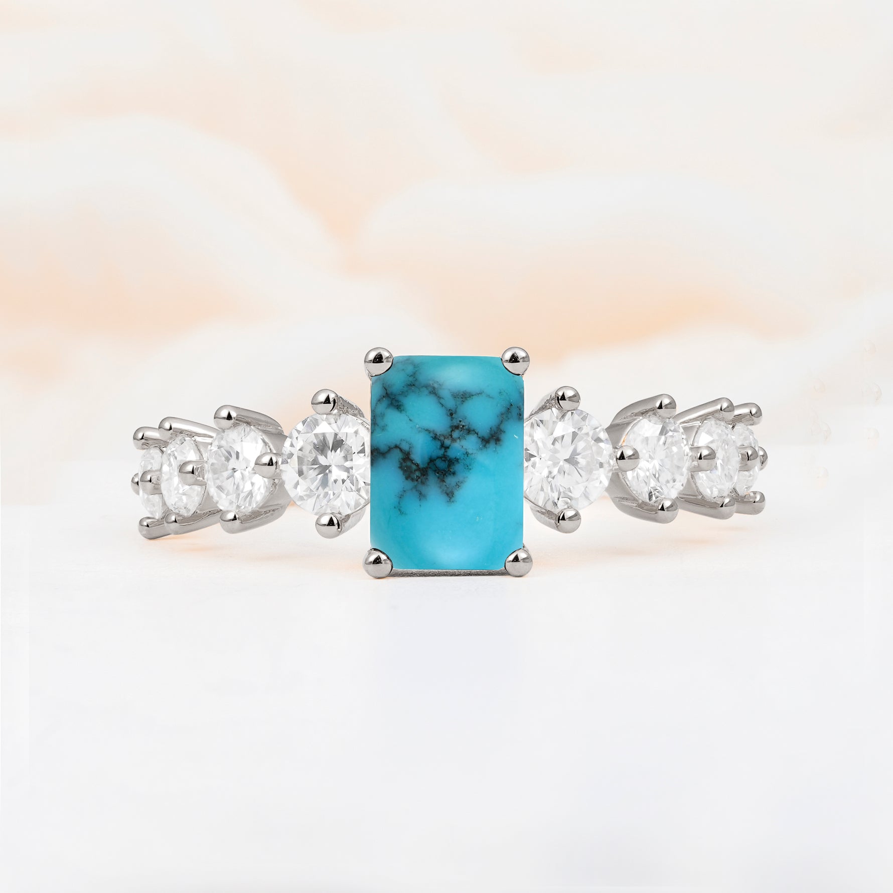 SR12633 Turquoise Ring - Additional view