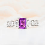 SR12633 Amethyst Ring - Additional view