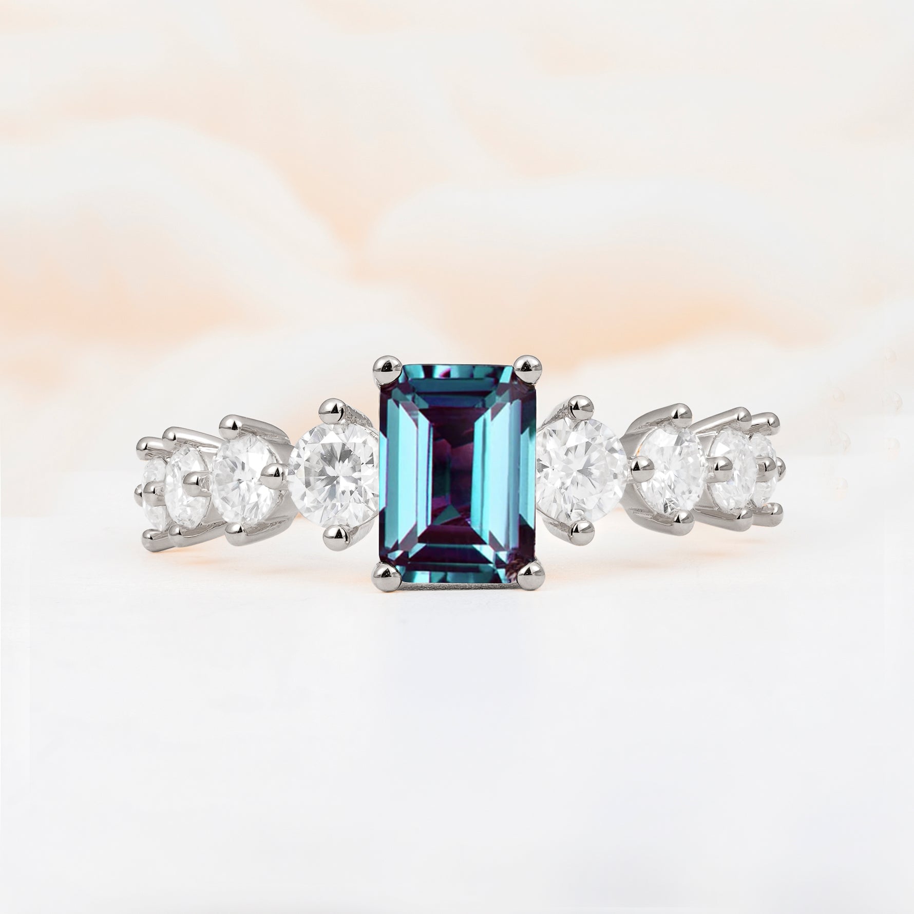 SR12633 Alexandrite Ring - Additional view