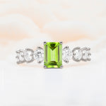 SR12633 Peridot Ring - Additional view