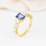 SR12633 Sapphire Ring - Additional view