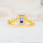 SR12633 Sapphire Ring - Additional view