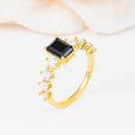 SR12633 Black Onyx Ring - Additional view