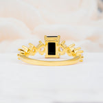 SR12633 Black Onyx Ring - Additional view