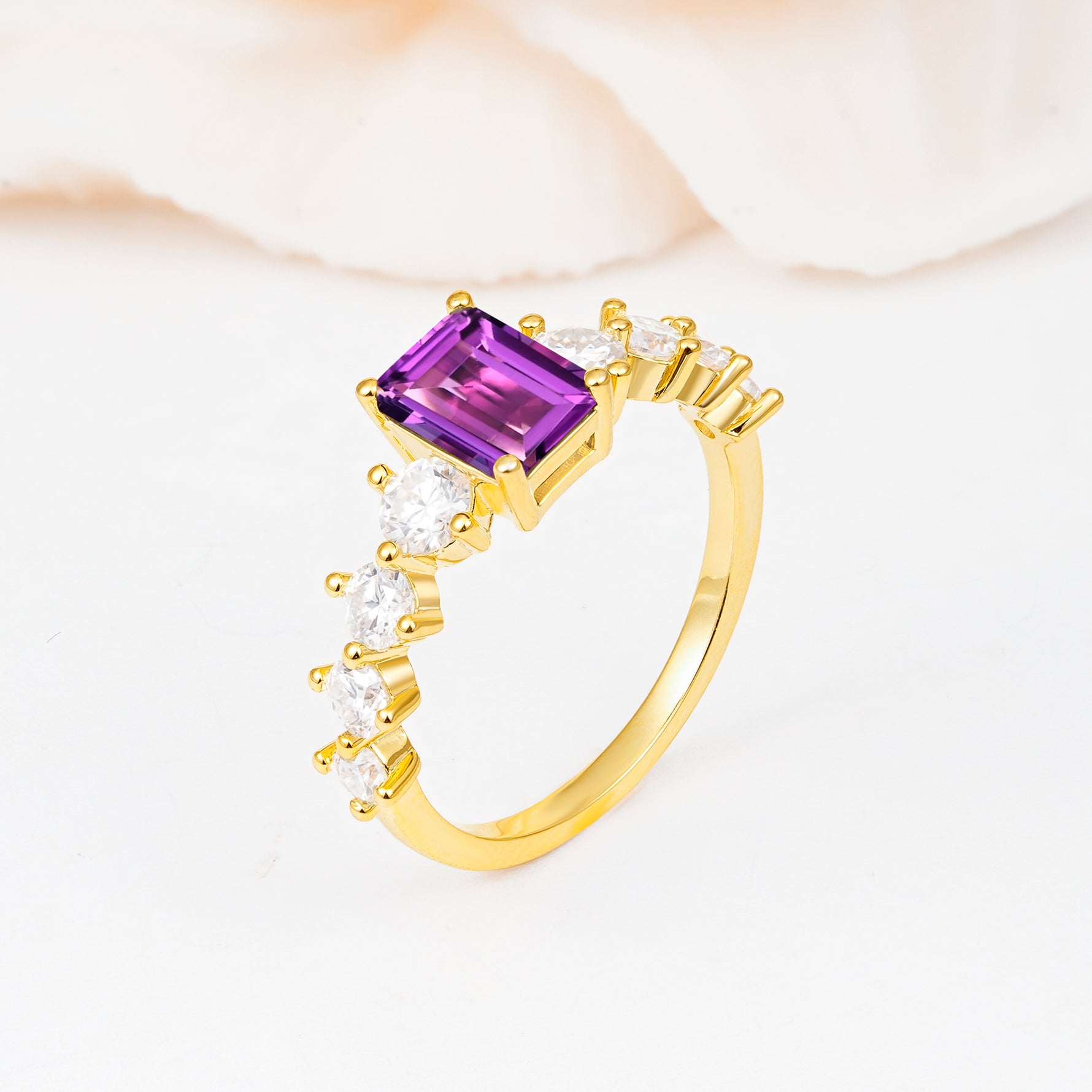 SR12633 Amethyst Ring - Additional view