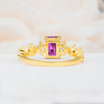 SR12633 Amethyst Ring - Additional view