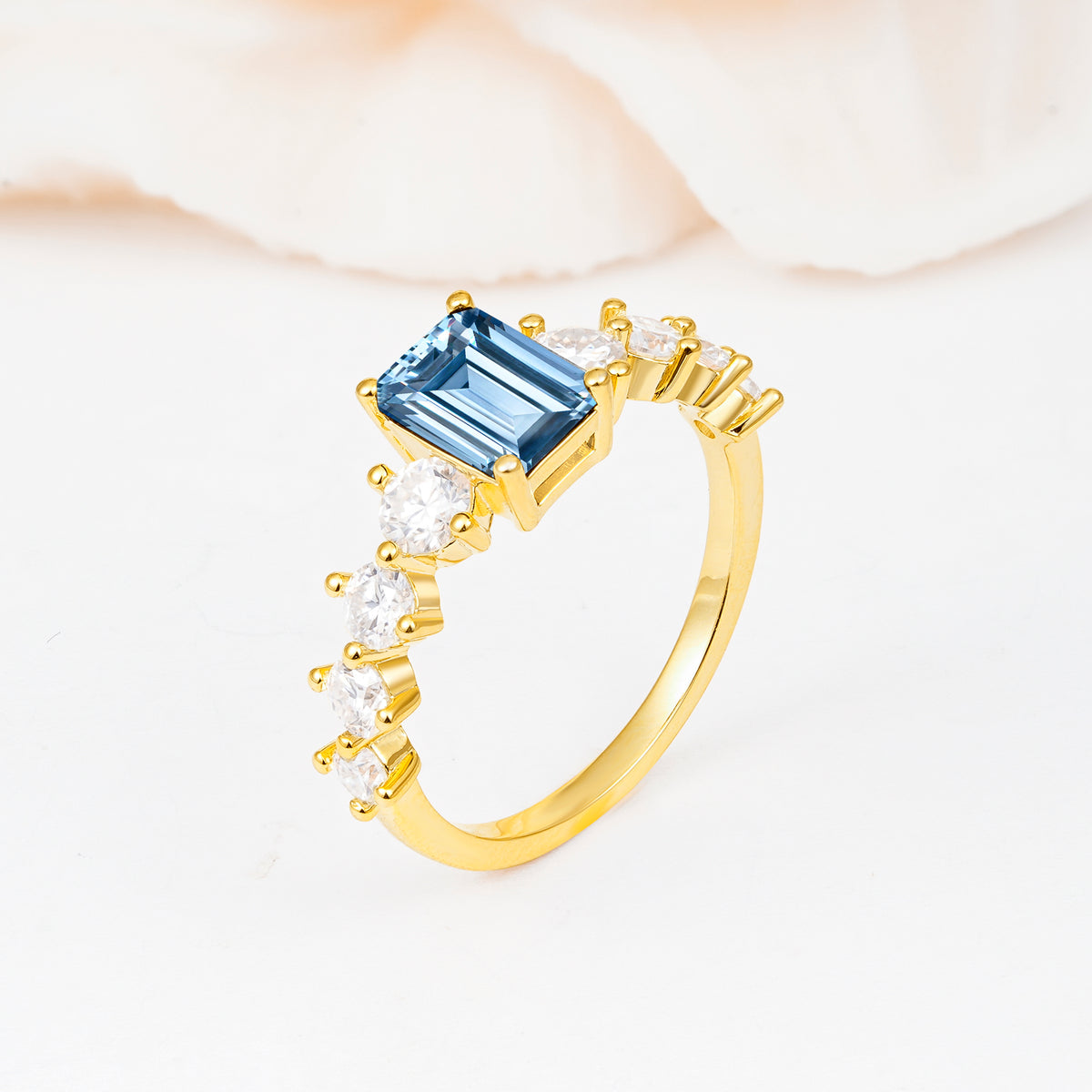 SR12633 Aquamarine Ring - Additional view